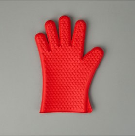 Resim Genel Markalar 5 Parmak Fırın Eldiveni - Kırmızı 