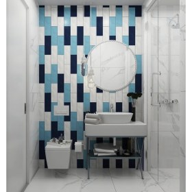 Resim Graniser 10X30 Graniser Alaska Havuz Mavi (Havuz Seramik) 