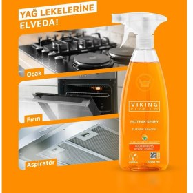 Resim Viking Premium 4 Adet Banyo + 4 Adet Mutfak + Magic Sünger 