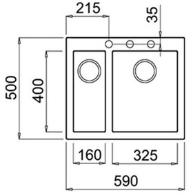 Resim Teka Forsquare 590 Stone Grey Granit Eviye 