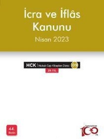Resim İcra ve İflas Kanunu Seçkin Yayıncılık 44. Baskı, Nisan 2023 