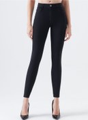Resim LİMABEL Enjoy Solmaz Siyah Ekstra Likra Tayt Gibi Jeans Ekstra Skinny Jeans 