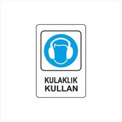 Resim ekstrafix Kulaklık Kullan Levhası(yul-409) 