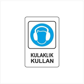 Resim ekstrafix Kulaklık Kullan Levhası(yul-409) 