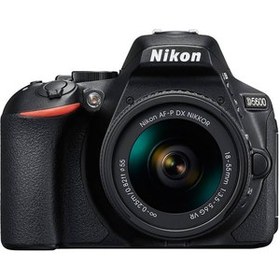 Resim Nikon D5600 DSLR Camera with AF-P 18-55 mm + AF-P 70-300 mm VR Kit 