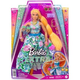 Resim Barbie Extra Fancy Çiçekli Kostümlü Bebek HHN14 