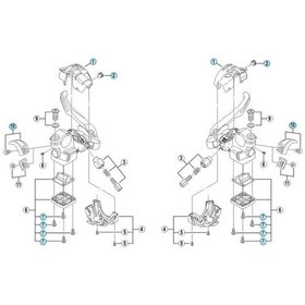 Resim Shimano Xtr St-m975 Disk Fren Kolu Kapak Ünitesi 