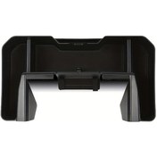 Resim Dashanshop Tesla Cybertruck 2023-2025 Konsol U Şeklinde Siyah Depolama Kutusu 