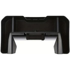 Resim Dashanshop Tesla Cybertruck 2023-2025 Konsol U Şeklinde Siyah Depolama Kutusu 