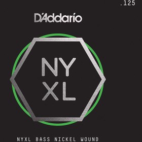 Resim D'Addario NYXLB125 NYXL Serisi Bas Gitar Tek Teli - .125 (Profesyonel) | 5 Telli Baslar İçin B Teli veya Düşük Akortlar İçin İdeal Kalınlık, Maksimum Mukavemet ve Güçlü Atak 