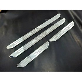 Resim Kapı Eşiği Mitsubishi Kapı Eşik Çıtası 4lü Set Alüminyum 