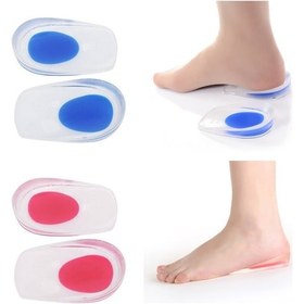 Resim Bilzz Boy Uzatıcı Tabanlık Silikon Topuk Dikeni Yastığı Jel Gizli Topuk 