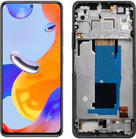 Resim Xiaomi Redmi Note 11 Pro Tft İle Uyumlu Lcd Ekran Dokunmatik Çıtalı 