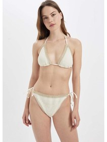 Resim DeFacto Regular Fit Triko Bikini Alt-Fall in Love - C3743AX24SMER103 
