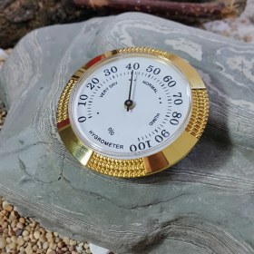 Resim Çelik Humidor,Puru Kutuları İçin Higrometre Nem Ölçer Thr174 