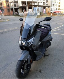 Resim Motocam Sym Joyride 300 Ön Cam 2023-2026 Model 65cm Şeffaf Renkli 4mm Orta Boylu 
