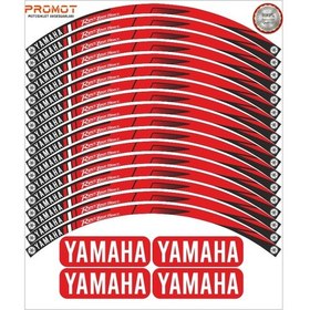 Resim Yamaha Uyumlu Jant Şeridi 4 
