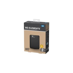 Resim Wd 2Tb 2.5 Usb3.0 Wdbu6Y0020Bbk Elements Siyah Harici Harddisk 
