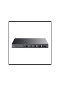 Resim Omada Es228gmp, 28 Port Gigabit, 24 Port Poe+, 2 Port Gigabit Sfp, 384w, Yönetilebilir, Metal Kasa 