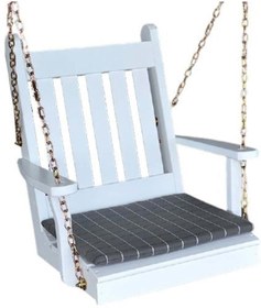 Resim Bamena Wood Parken Ahşap Salıncak 