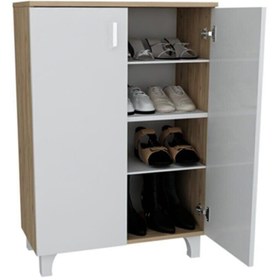 Resim ZEYTUN 2 Kapaklı Ayakkabılık Dolabı 