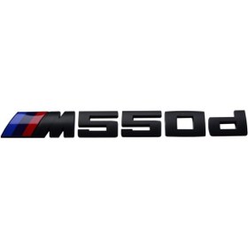 Resim EDEXPORT Bmw M550d Yazı / Logo Uyumlu Siyah F10 51148059278 