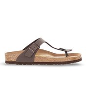 Resim Birkenstock Kahverengi Kadın Deri Terlik GIZEH BF NUBUK 