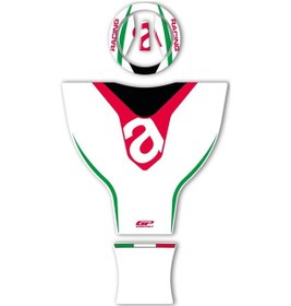 Resim GP Kompozit Aprilia RS 660 2021-2023 Uyumlu Tank Pad Beyaz 