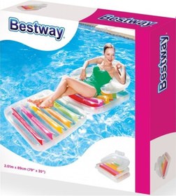Resim Bestway Yüzer Şezlong - Çok Renkli 
