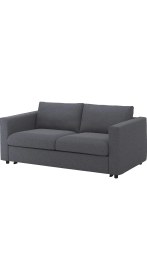 Resim IKEA Gri Modern Kanepe - 2'li Yataklı Kanepe 