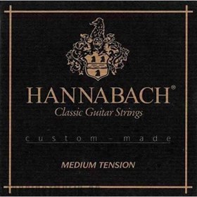 Resim Hannabach 7287MT Klasik Gitar 3'lü Bas Tel Seti 