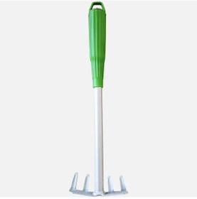 Resim Çelik Bahçe Toprak Tırmığı 315 Mm Yeşil Saplı 