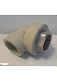 Resim Pprc Dişi Dirsek Ø40x1" 1/4" Altıköşe Ege Yıldız Gri 