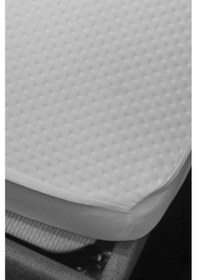 Resim Evcimo Home %100 Sıvı Geçirmez Alez Yatak Koruyucu Çift Kişilik 200x200 Cm Beyaz 