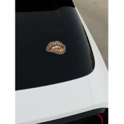 Resim Leopar Dudak Dijital Baskı Sticker 