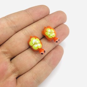 Resim Murano Cam Kaplumbağa, Turuncu 