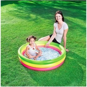 Resim MCM Group Havuz 3 Bölmeli Şişme Zemin 102 x 25 cm - 51104 (Lisinya) 