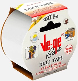 Resim Vege Duct Tamir Bandı Beyaz 50mmx10 Mt 