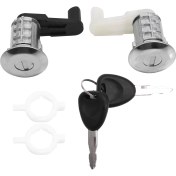 Resim Steellaar Araba Sol Sağ Kapı Kilidi Silindir Takımı 2 Anahtarlı 7701468981 7701468982 (Yurt Dışından) 