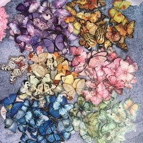 Resim 240 Kelebek Graffiti Çıkartmaları, Kırtasiye ve Hediye Ambalaj Malzemeleri, Yaratıcı Moda Broşür Malzemeleri, Dekorasyon DIY Çıkartmaları, Kutu Mühürleme Çıkartmaları, Ticari Malzeme Ambalajı Mühürleme Çıkartmaları, Hediye Kutusu Dekorasyon Çantası Ambalaj Etiketleri 