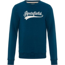Resim Routefield Hook Erkek Mavi Sweatshirt 
