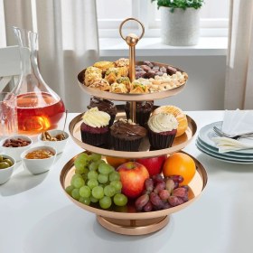 Resim Kek Standı, Bakır Rengi, 41X32X32 cm 