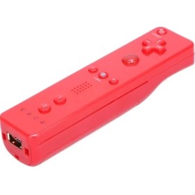 Resim Kepang Kırmızı-Wii/wii U Kablosuz Uzaktan Kumanda Video Oyun Joystick Joypad Aksesuarı (Yurt Dışından) 