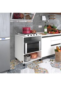 Resim Kenzlife ocak dolabı nermin byz 85*70*60 XLARGE hazır mutfak klas 