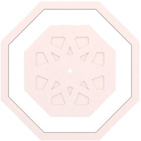 Resim Motifpiyer Tavan Lamba Göbeği 02-sekizgen-dis Citali 