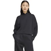 Resim adidas 3 Strıpes Hoody Kadın Sweatshirt Siyah 
