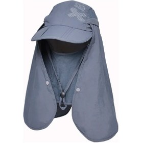 Resim Ayarlanabilir Açık Balıkçı Şapkası Güneş Koruyucu Koruma Nefes 