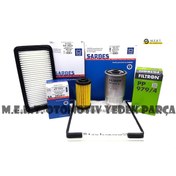 Resim Hyundai Accent Era 1.5 Crdi Dizel Filtre Bakım Seti (2007-2012) 