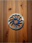 Resim ovela 160mm Elektrikli Scooter ve Bisiklet Uyumlu Fren Diski - Mavi 