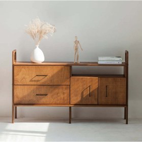 Resim Woodesk Holz, Ahşap, Dolap Ve Konsol, 140x90, Tik Renk 